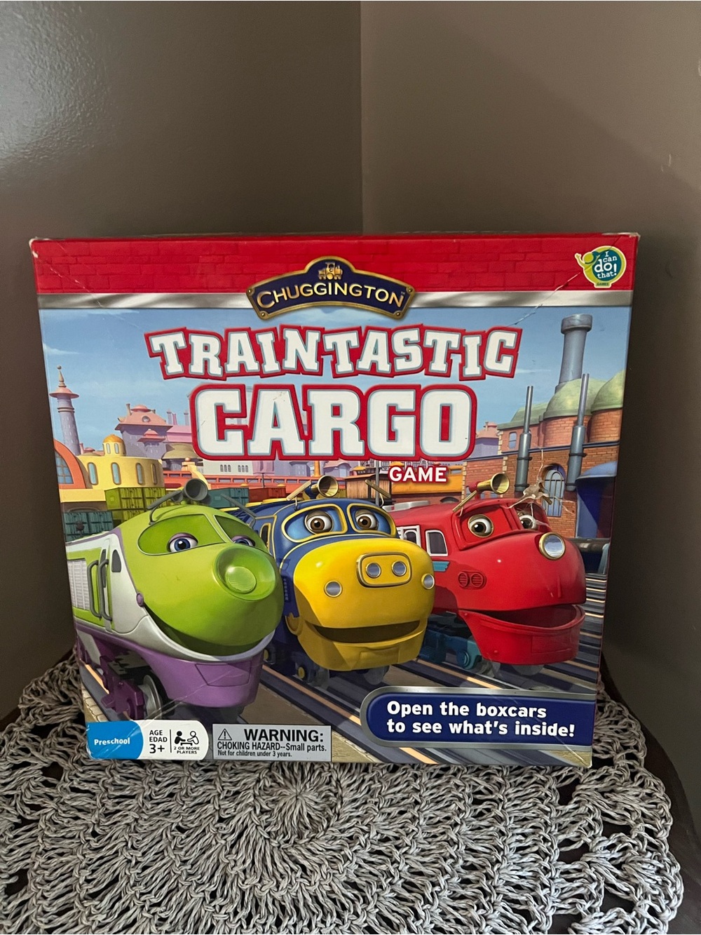 Chuggington Traintastic Cargo Kids Toy Game - pattern matching colors